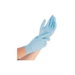 Franz Mensch - safe fit lot de 100 gants en nitrile bleu taille xl 261002