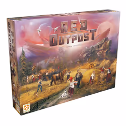 Asmodee Red Outpost, Jeu de société, Simulation économique, 10 an(s), 30 min, Jeu familial