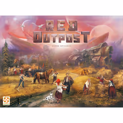 Asmodee Red Outpost Jeu de société Simulation économique