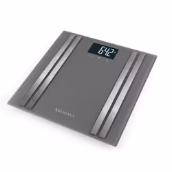 Medisana BS 476, Pèse-personne mécanique, 180 kg, Gris, kg, Carré, Verre