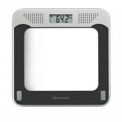 Medisana 40448 balance Rectangle Noir, Gris Pèse-personne électronique