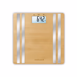 Medisana BS 550, Pèse-personne électronique, 180 kg, 100 g, Bois, kg, lb, ST, Carré
