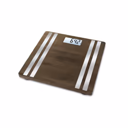 Medisana BS 552 Rectangle Bambou, Argent Pèse-personne électronique
