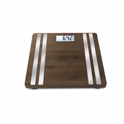 Medisana BS 552 Rectangle Bambou, Argent Pèse-personne électronique