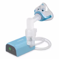 Medisana IN 165, Inhalateur à vapeur, Bleu, Batterie, 72 mm, 108 mm, 44 mm