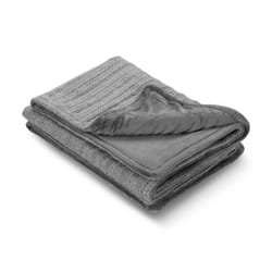 Medisana HB 680 Couverture chauffante 120 W Gris Peluche
