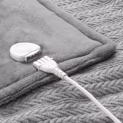 Medisana HB 680 Couverture chauffante 120 W Gris Peluche - Vue supplémentaire 4