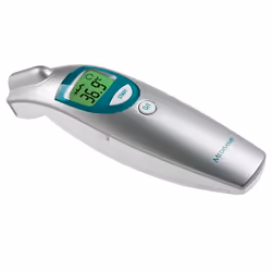Medisana 76120, Détection arrière, 0,18 °C, 34 - 42,2 °C, 1 s, AAA/LR03, 48 g