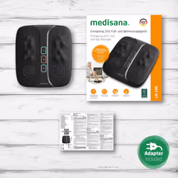 Medisana LM 100 masseur Pieds, Jambes Noir - Vue supplémentaire 4