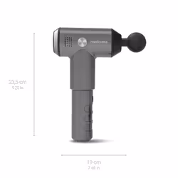 Medisana MG 500 masseur Universel Noir, Gris