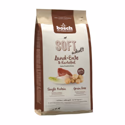 bosch Tiernahrung 4015598009225, Adulte, Canard, Pomme de terre, 2,5 kg