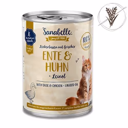 Sanabelle H200, Adulte, Toutes races, Poulet, Canard, 400 g, Sans grain