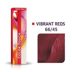 Wella Color Touch, Vibrant Reds 66/45 Intense Dark Blonde/Red Red-Violet, 60 ml couleur de cheveux Rouge