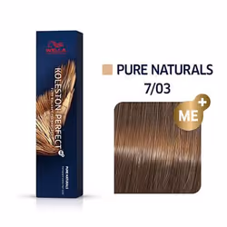 Wella KP ME + PURE NATURALS 7/03 couleur de cheveux 60 ml