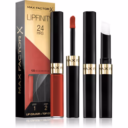 Vous recherchez un rouge à lèvres qui tienne du matin jusqu’au soir&nbsp;? Le rouge à lèvres longue tenue avec baume Max Fact ...