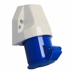 Walther-Werke 130306, 3P, Vis, Mur, Bleu, Blanc, Plastique, Polyamide, IP44