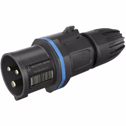 enquête Avec technique de vissage 16 A 3P 6H IP54 200-250V~ Avec codage couleur « bleu » description Connecteur CEE NEO 16A 3 ...
