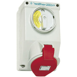Walther Werke AT130 AT130 Prise murale femelle CEE 32 A 5 pôles 400 V 1 pc(s) Y733622
