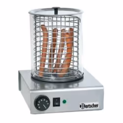 Bartscher A120401, Appareil à hot dog, Acier inoxydable, Acier inoxydable, 1000 W, 230 V, 50 Hz