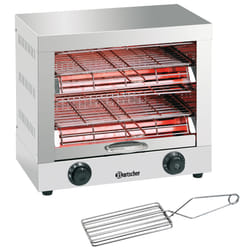 Bartscher A151600 gaufrier et appareil à croque-monsieur 3000 W Acier inoxydable
