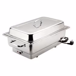 Chafing Dish électrique GN1/1 Profondeur 100mm - Bartscher - Acier inoxydable - 1000 Watt - Gris