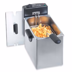 Bartscher Mini II, 4 L, Unique, Noir, Acier inoxydable, Plastique, Acier inoxydable, 2200 W, 230 V
