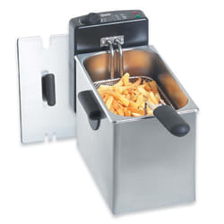 Bartscher Mini II Unique 4 L 2200 W Noir, Acier inoxydable
