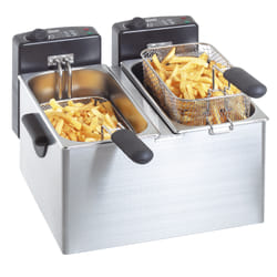 Bartscher A165112 Double 8 L Autonome 4400 W Acier inoxydable