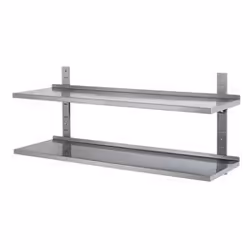 Étagère Inox Murale 600x355x27 - Bartscher - Classique - Intemporel - Meuble de cuisine