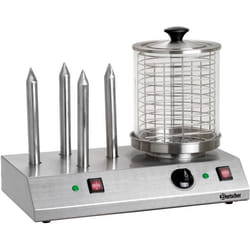 Appareil à hot-dog BARTSCHER BA.A120.408 - 4 plots chauffants - Acier inoxydable - Température réglable
