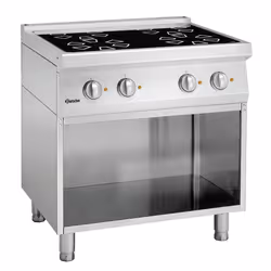 Bartscher 287420, Pose libre, Noir, Acier inoxydable, Acier inoxydable, Rotatif, Electrique, Secteur
