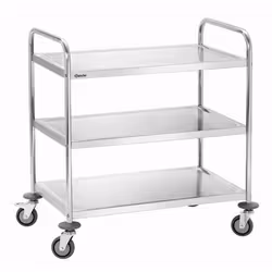 Chariot de service et débarrassage Inox - Bartscher