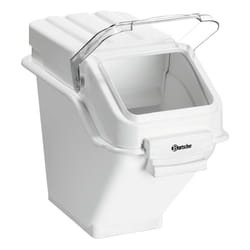 Bartscher 500386 Boîte de rangement Rectangulaire Polycarbonate (PC), Polypropylène (PP) Transparent, Blanc