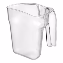 Bartscher 500386 Boîte de rangement Rectangulaire Polycarbonate (PC), Polypropylène (PP) Transparent, Blanc