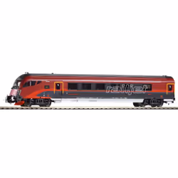 PIKO Railjet Control Car ÖBB VI, H0 (1:87)/TT (1:120), 14 an(s), Noir, Rouge, 1 pièce(s)