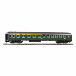 PIKO UIC-X Coach 1./2. Cl. ABm223 DB III Green, Modèle de chemin de fer, HO (1:87), unisexe, 14 an(s), Noir, Vert, Gris, Pas  ...