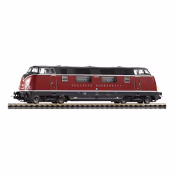 PIKO ~V 200.0 Diesel DB III, Modèle de chemin de fer, HO (1:87), unisexe, 14 an(s), Noir, Bordeaux
