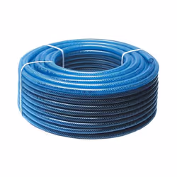 Description générale Tuyau en PVC renforcé de 50 mètres, idéal pour les applications d'air comprimé. Ce tuyau est conçu pour  ...