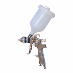 Pistolet à peinture à godet de haute puissance : Pistolet HVLP (High Volume Low Pressure) pour toujours travailler à haute pu ...