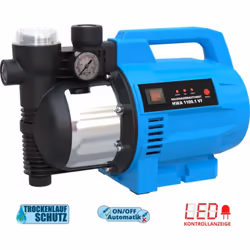 Pour l'alimentation automatique en eau ou l'irrigation de la maison, de la cour et du jardin avec de l'eau de pluie ou de l'e ...
