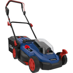 Güde RM 18-0 tondeuse à gazon Tondeuse à gazon poussée Batterie Bleu, Noir