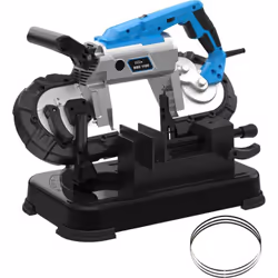 Puissante scie à métaux 1100 W, légère et maniable. Idéale pour une utilisation sur les chantiers de construction, l'atelier, ...