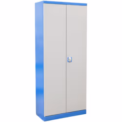 Ossature entièrement métallique Bords arrondis Revêtement poudre Paroi arrière permettant de fixer différents outils Livrée m ...