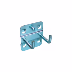 Crochet de 90° d'une longueur de 40 mm à l'unité pour panneau à perforations carrées de 10 x 10 mm Crochet de 90° d´une longu ...