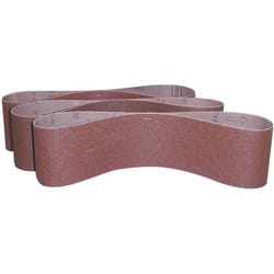 Lot de 3 bandes abrasives grain 60 pour ponceuse bois - pour G55135