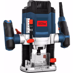 Équipée d'un puissant moteur 1200 W, cette fraiseuse est idéale pour travailler divers types de bois. L'arrêt de profondeur d ...