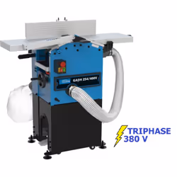 Alimentation / Fréquence : 400 V / 50 Hz Puissance max. 1800 W Tour/min des couteaux de rabot : 6700 t/min. Nombre de couteau ...