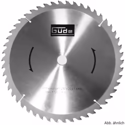 Lame de scie 48 dents - 315 x 30 mm pour scie circulaire G55150 et G55152 Lame de scie au carbure 48 dents Dimensions : 315 x ...