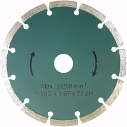 2 disques diamant Ø 150 mm Pour G58090 L'article livré peut différer légèrement de celui représenté sur la photo mais celui-c ...