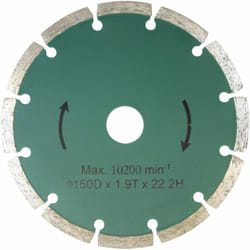 Güde - Disques diamant pour rainureuse G58090 lot de 2
